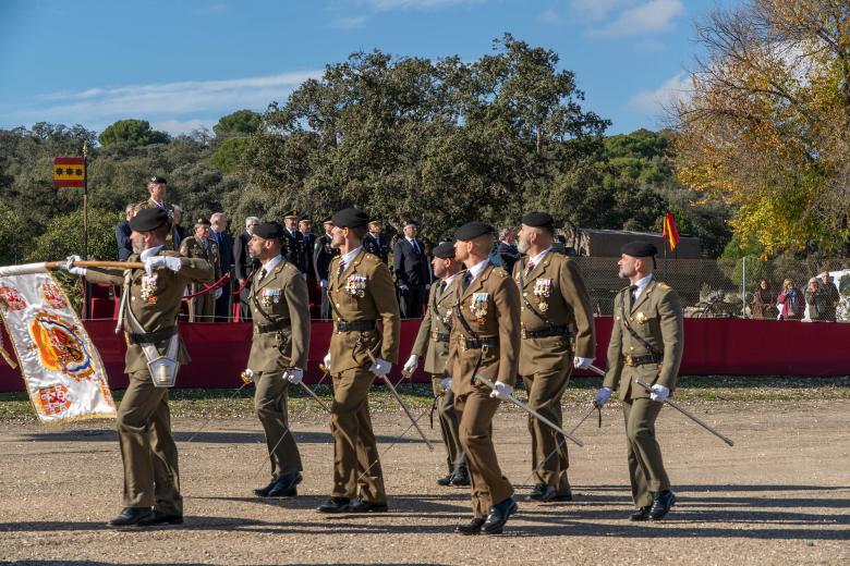 La celebracíón de la patrona de Infantería en la base de Cerro Muriano, en imágenes