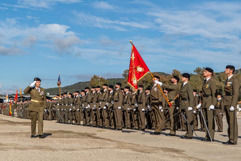 La celebracíón de la patrona de Infantería en la base de Cerro Muriano, en imágenes