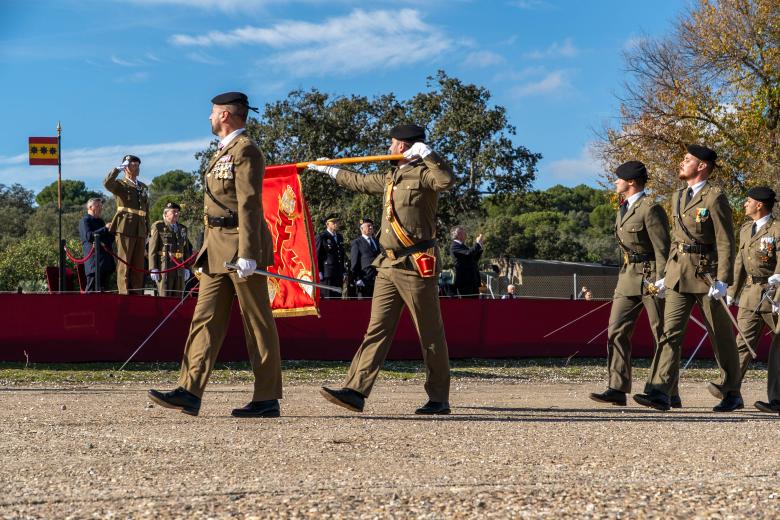 La celebracíón de la patrona de Infantería en la base de Cerro Muriano, en imágenes