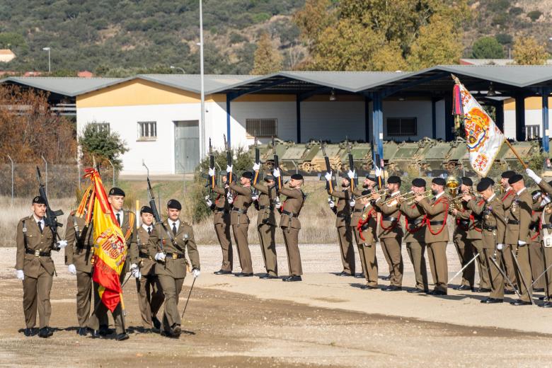 La celebracíón de la patrona de Infantería en la base de Cerro Muriano, en imágenes