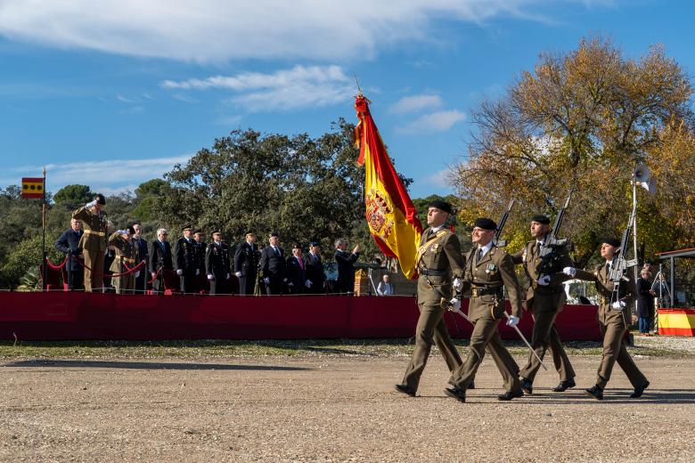 La celebracíón de la patrona de Infantería en la base de Cerro Muriano, en imágenes