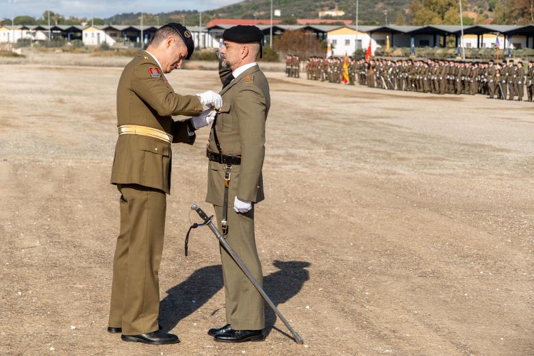 La celebracíón de la patrona de Infantería en la base de Cerro Muriano, en imágenes