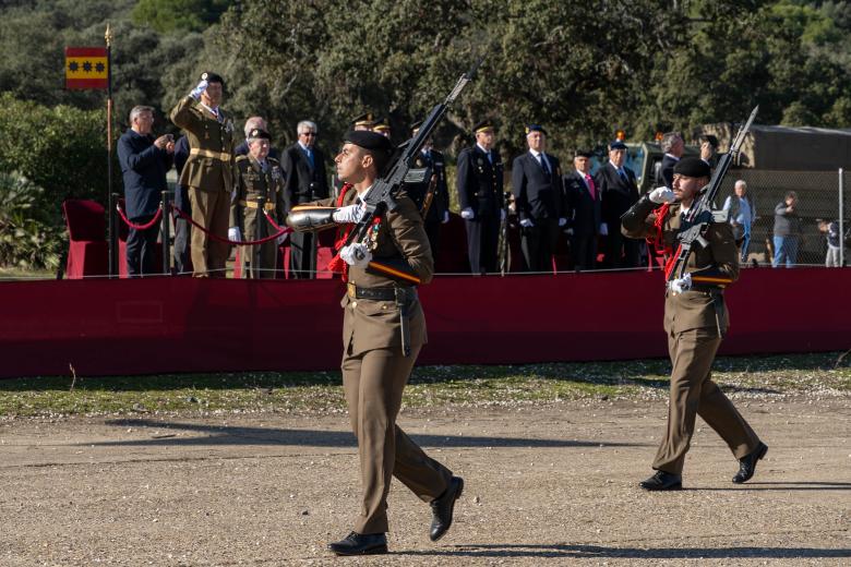La celebracíón de la patrona de Infantería en la base de Cerro Muriano, en imágenes