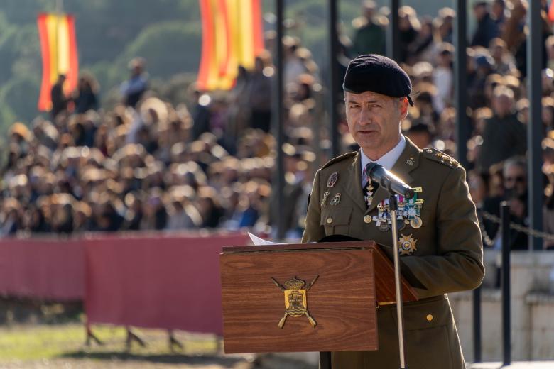La celebracíón de la patrona de Infantería en la base de Cerro Muriano, en imágenes