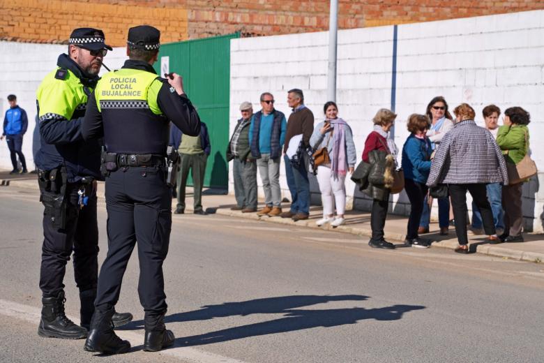 Policías locales de Bujalance, de apoyo en Adamuz