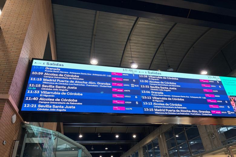 Así se encuentra la estación de tren de Córdoba