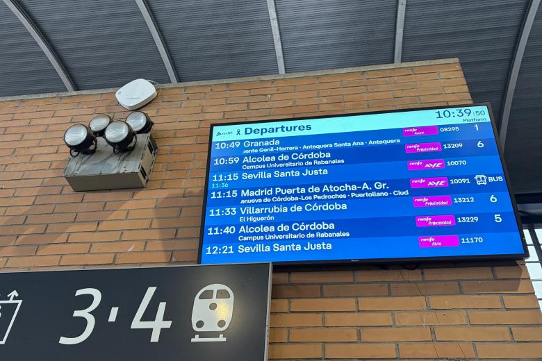 Así se encuentra la estación de tren de Córdoba
