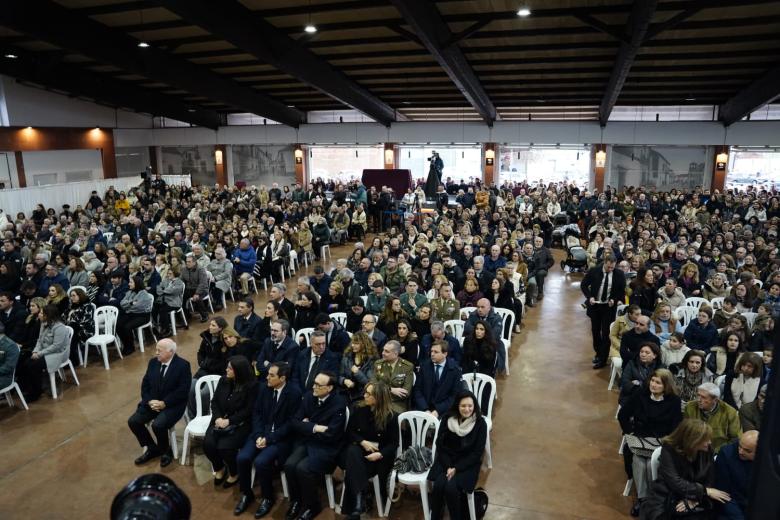 La misa funeral en Adamuz por las víctimas del accidente ferroviario, en imágenes