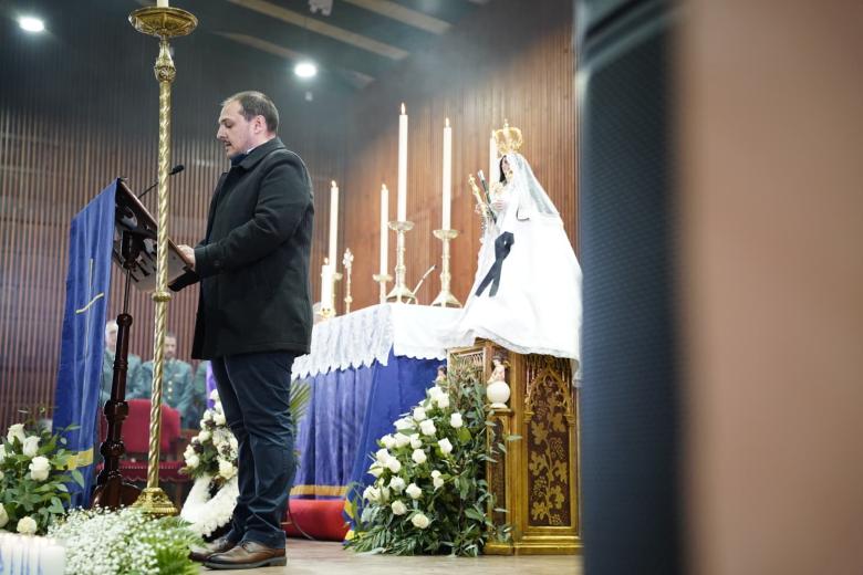 La misa funeral en Adamuz por las víctimas del accidente ferroviario, en imágenes