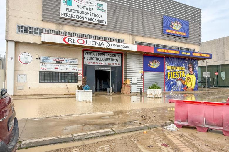 BORRASCA KRISTIN LLUVIA CORDOBA POLIGONO LA TORRECILLA