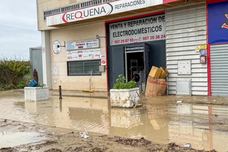 BORRASCA KRISTIN LLUVIA CORDOBA POLIGONO LA TORRECILLA