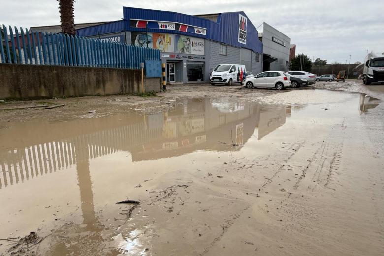BORRASCA KRISTIN LLUVIA CORDOBA POLIGONO LA TORRECILLA
