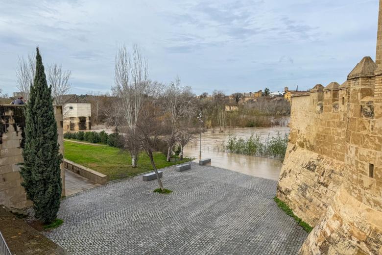 KRISTIN A SU PASO POR CORDOBA BORRASCA LLUVIA CORDOBA CALLES