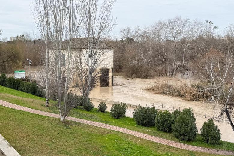 KRISTIN A SU PASO POR CORDOBA BORRASCA LLUVIA CORDOBA CALLES