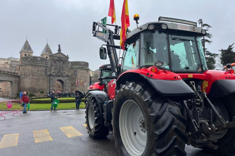 Manifestación Agricultores y Ganaderos Castilla-La Mancha, Toledo