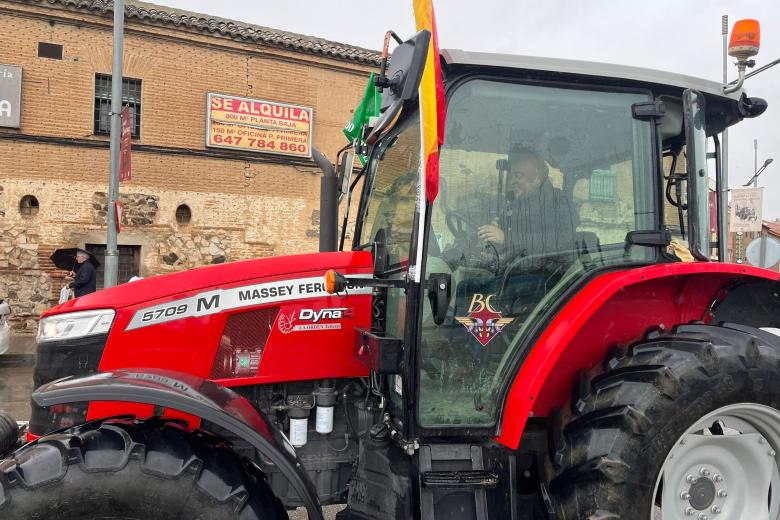 Manifestación Agricultores y Ganaderos Castilla-La Mancha, Toledo