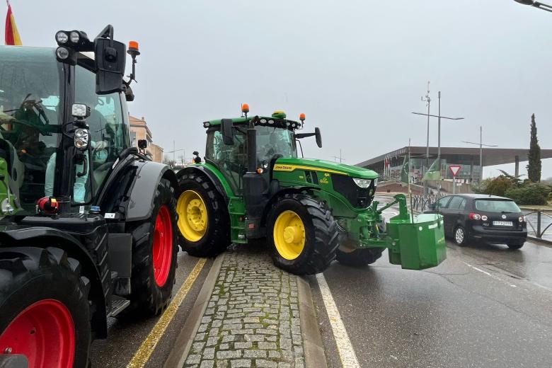 Manifestación Agricultores y Ganaderos Castilla-La Mancha, Toledo