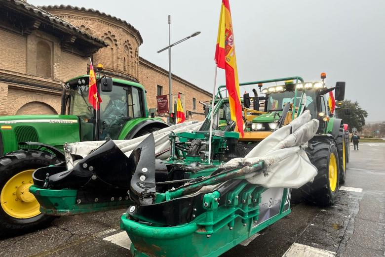 Manifestación Agricultores y Ganaderos Castilla-La Mancha, Toledo