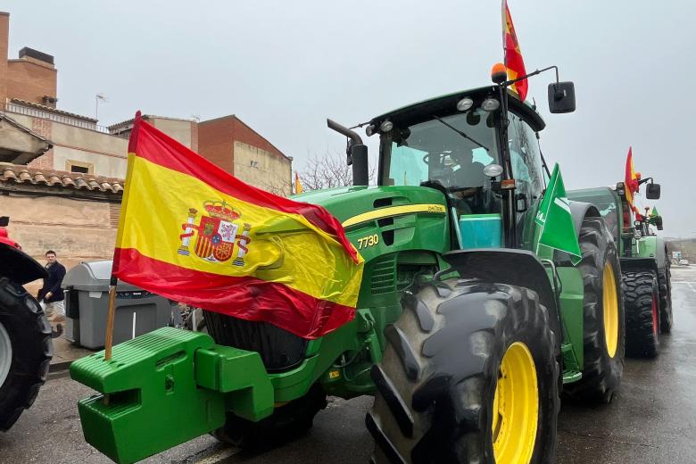 Manifestación Agricultores y Ganaderos Castilla-La Mancha, Toledo