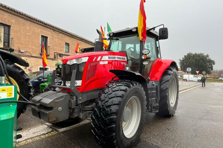 Manifestación Agricultores y Ganaderos Castilla-La Mancha, Toledo