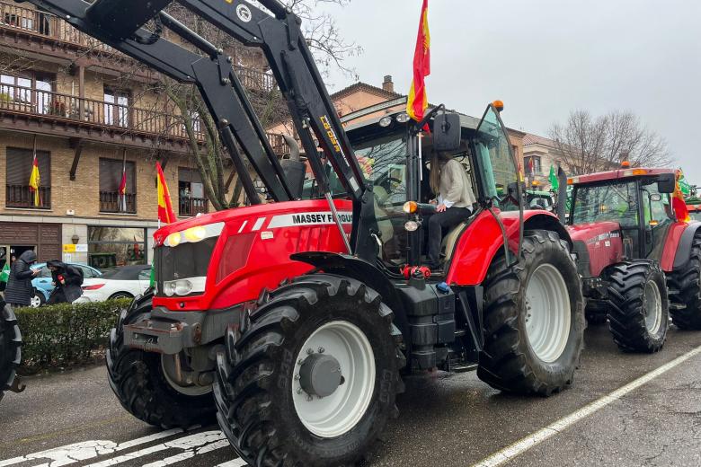 Manifestación Agricultores y Ganaderos Castilla-La Mancha, Toledo
