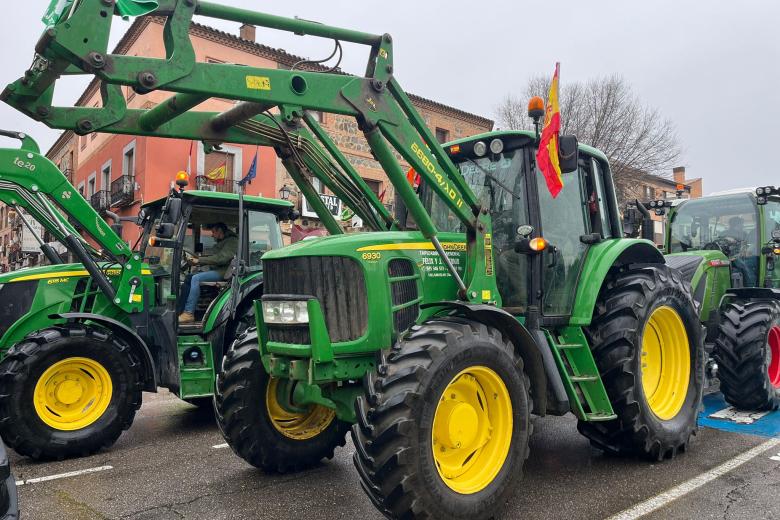 Manifestación Agricultores y Ganaderos Castilla-La Mancha, Toledo