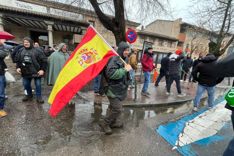 Manifestación Agricultores y Ganaderos Castilla-La Mancha, Toledo