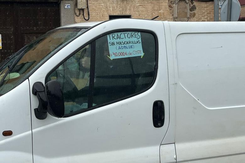 Manifestación Agricultores y Ganaderos Castilla-La Mancha, Toledo