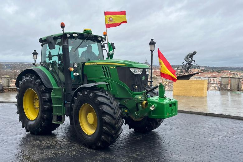 Manifestación Agricultores y Ganaderos Castilla-La Mancha, Toledo