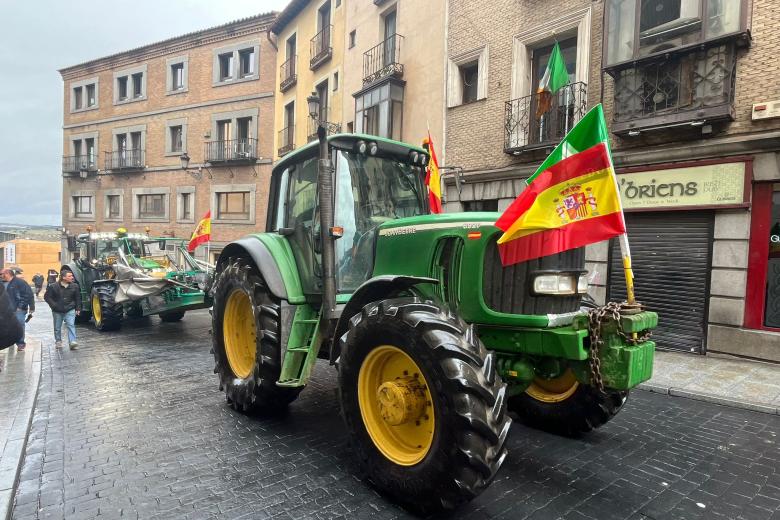 Manifestación Agricultores y Ganaderos Castilla-La Mancha, Toledo