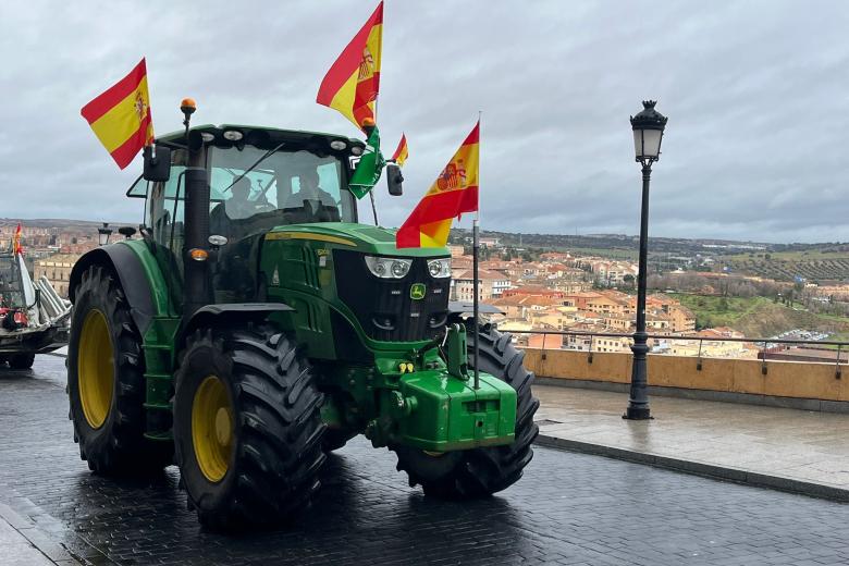 Manifestación Agricultores y Ganaderos Castilla-La Mancha, Toledo