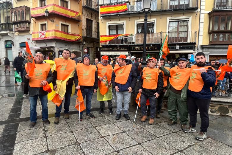Manifestación Agricultores y Ganaderos Castilla-La Mancha, Toledo