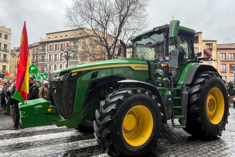 Manifestación Agricultores y Ganaderos Castilla-La Mancha, Toledo