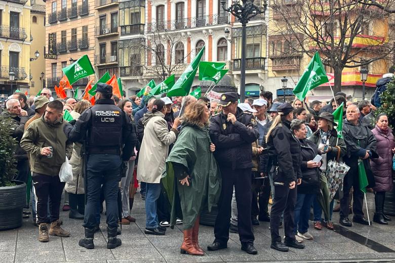 Manifestación Agricultores y Ganaderos Castilla-La Mancha, Toledo