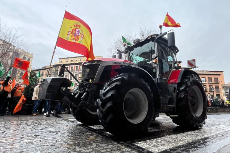 Manifestación Agricultores y Ganaderos Castilla-La Mancha, Toledo