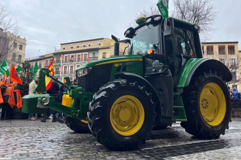 Manifestación Agricultores y Ganaderos Castilla-La Mancha, Toledo