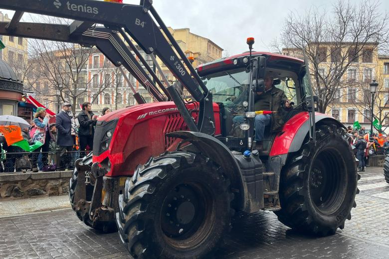 Manifestación Agricultores y Ganaderos Castilla-La Mancha, Toledo