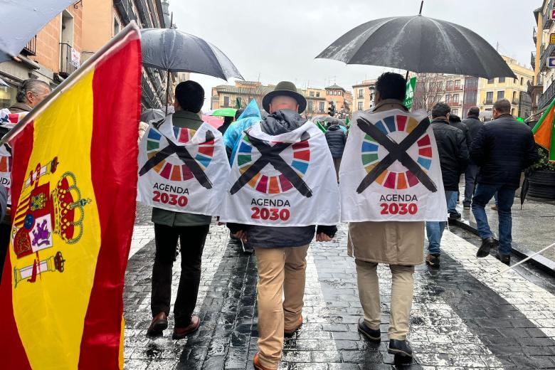 Manifestación Agricultores y Ganaderos Castilla-La Mancha, Toledo