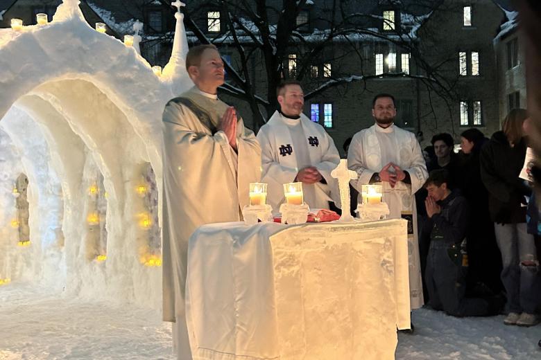 Misa capilla de hielo