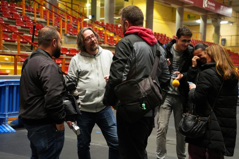 El Palacio de Deportes Vistalegre de Córdoba se ha habilitado para atender a las personas desalojadas por la crecida del río.