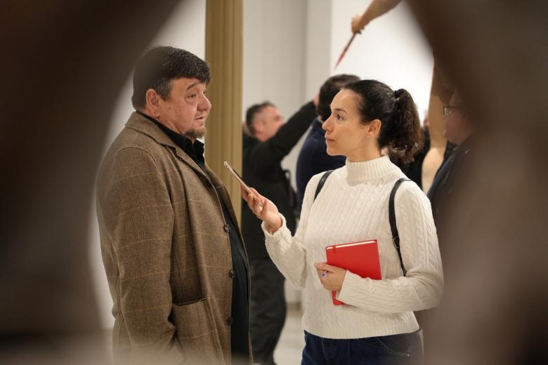 Pie: El escultor cordobés José Manuel Belmonte presenta en el Teatro Cómico Principal la exposición Fondo y forma, una retrospectiva que repasa más de 40 años de trayectoria artística