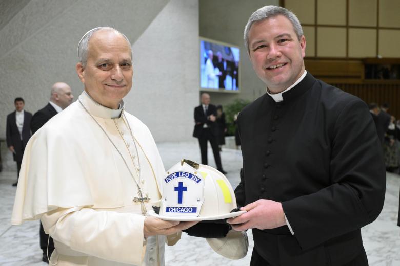 CIUDD DEL VATICANO, 11/02/2026.- El papa  León XIV durante la Audiencia General, este miércoles en Ciudad del Vatino. EFE/ Dicasterio para la Comunicación del Vaticano/Simone Risoluti/SOLO USO EDITORIAL/SOLO DISPONIBLE PARA ILUSTRAR LA NOTICIA QUE ACOMPAÑA (CRÉDITO OBLIGATORIO)