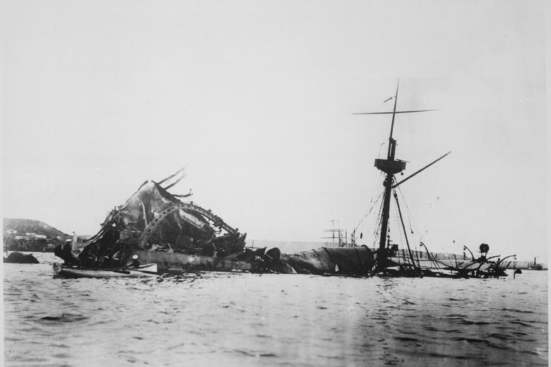 Pecio del Maine, 1898