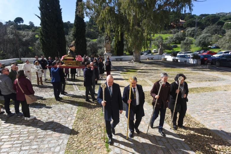 La exaltación a San Álvaro en Scala Coeli, en imágenes