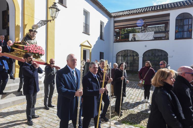 La exaltación a San Álvaro en Scala Coeli, en imágenes