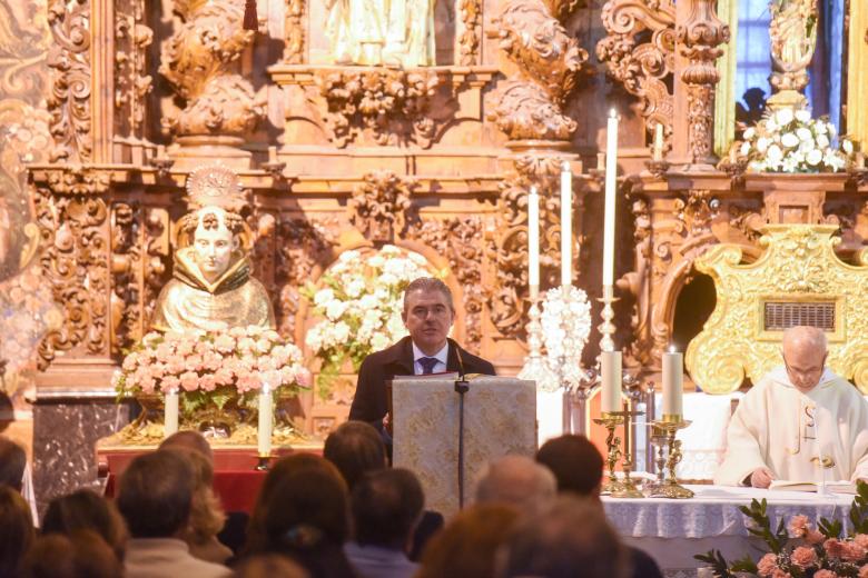 La exaltación a San Álvaro en Scala Coeli, en imágenes
