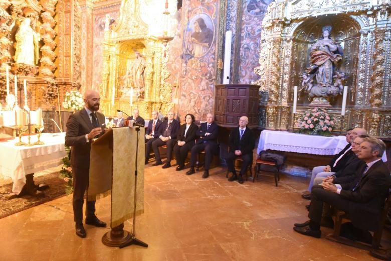 La exaltación a San Álvaro en Scala Coeli, en imágenes