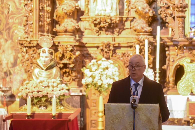 La exaltación a San Álvaro en Scala Coeli, en imágenes