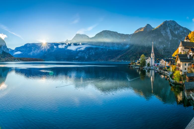 Lago de Hallstatt (Austria)