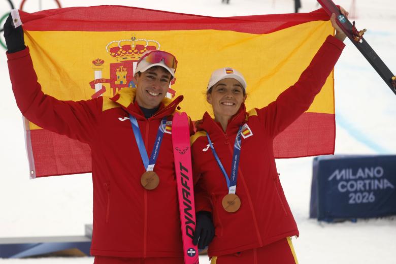 Oriol Cardona y Ana Alonso, los medallistas de España: «Esperamos que esto inspire a muchos jóvenes»